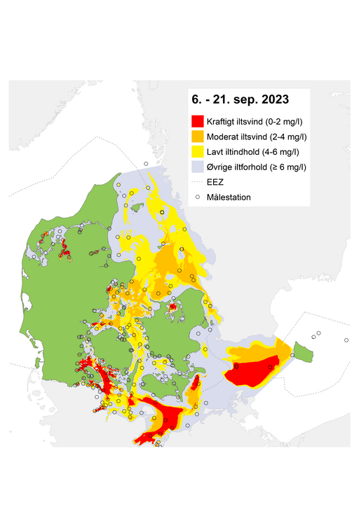 Iltforhold i september 2023 (figur 1)