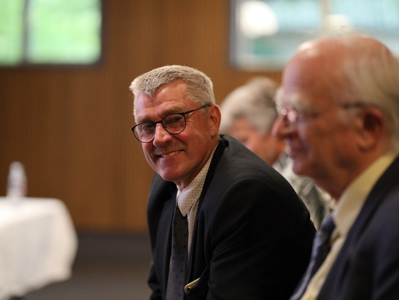 Niels Kanstrup at his doctoral defence. Photo: Ole Hertel